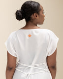 The Velura Inner dress in White