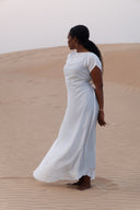 The Velura Inner dress in White