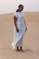 The Velura Inner dress in White