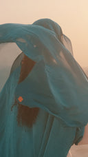 The Velura Scarf in Emerald Green