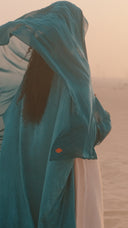 The Velura Scarf in Emerald Green